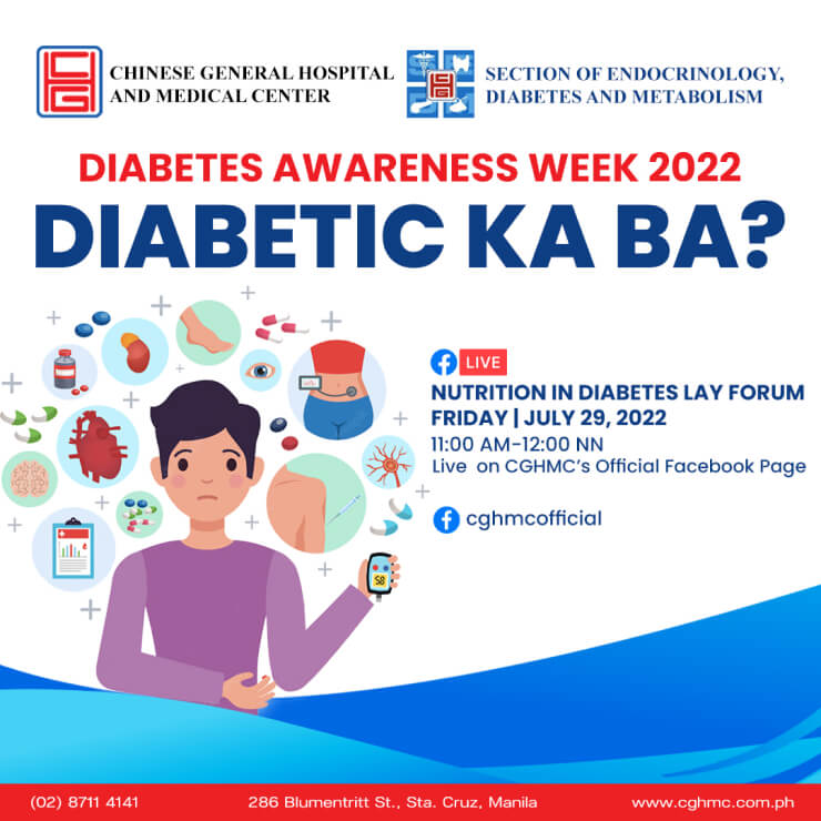 In Celebration of Diabetes Awareness Week. - Chinese General Hospital ...