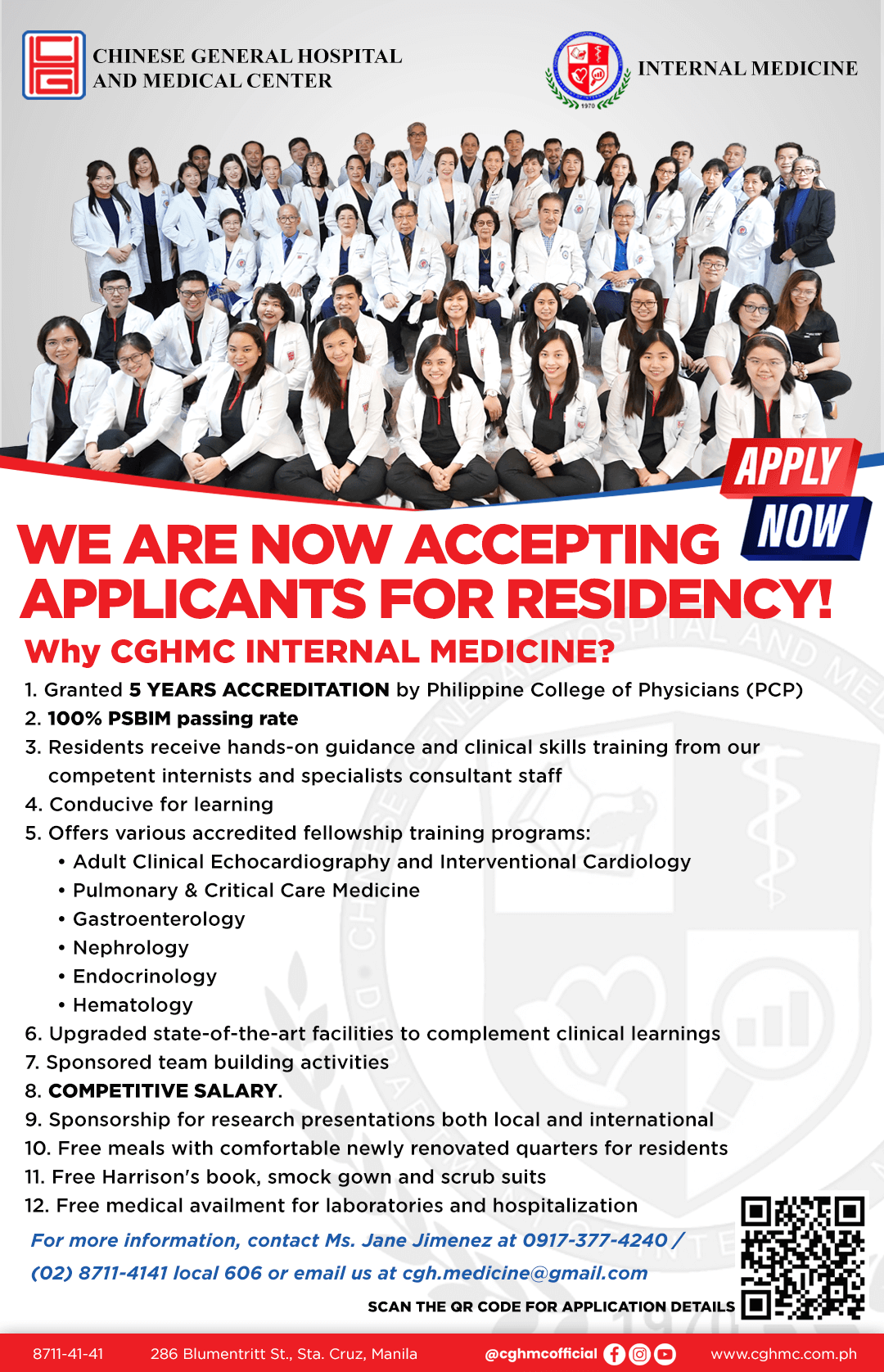 Internal Medicine Residency - CGHMC